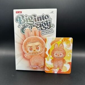 Labubu Big Into Energy Vinyl Face Plushie - Happiness